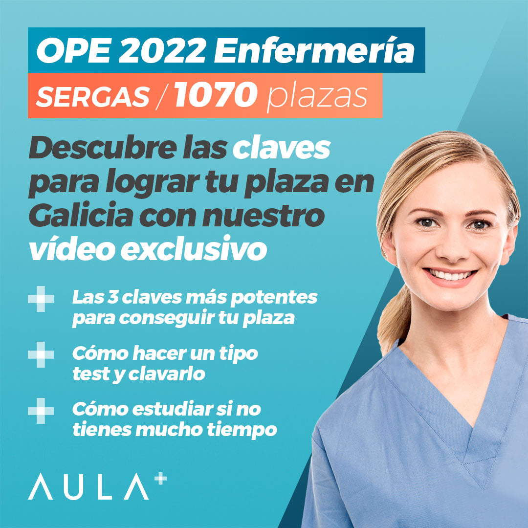 AulaPlus Formación 3 Claves Para Sacar tu Oposición - Enfermería Galicia