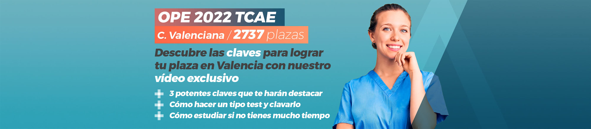 AulaPlus Formación 3 Claves Para Sacar tu Oposición - TCAE Valencia