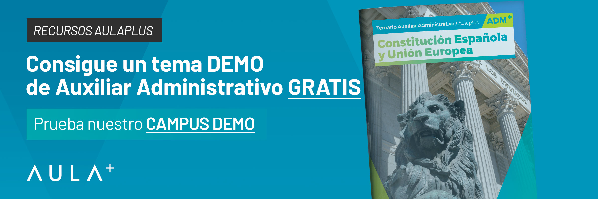 Consigue GRATIS un tema demo de Auxiliar Administrativo